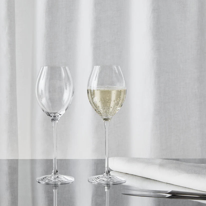 More Champagne Glass Boule Set of 4 - Luxury Crystal Gift Orrefors - Crystal House