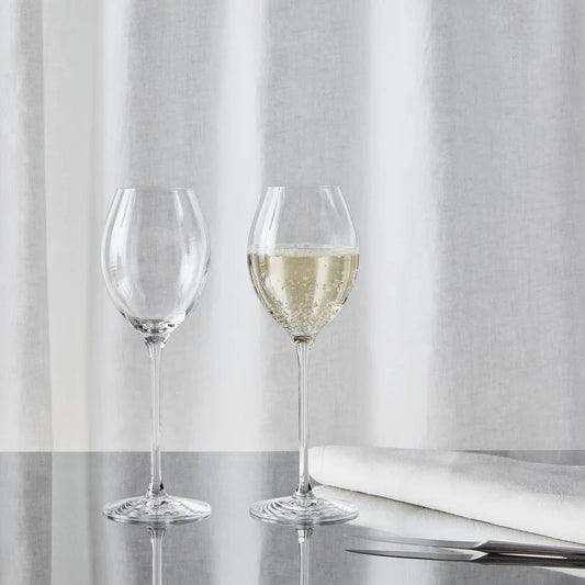 More Champagne Glass Boule Set of 4 - Luxury Crystal Gift Orrefors - Crystal House