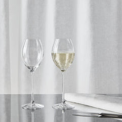 More Champagne Glass Boule Set of 4 - Luxury Crystal Gift Orrefors - Crystal House