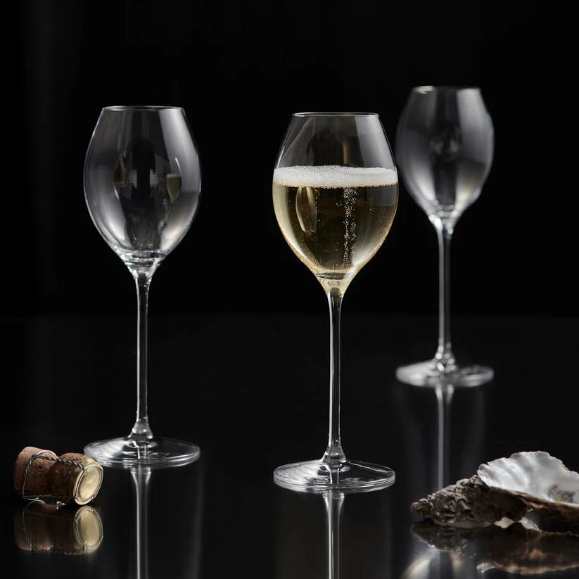 More Champagne Glass Boule Set of 4 - Luxury Crystal Gift Orrefors - Crystal House