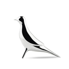Nambe Dove Figurine – Polished Alloy Bird Sculpture for Home Décor Nambé