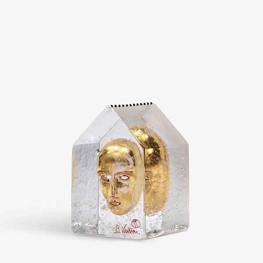 My Palace Golden Head Clear Gold Kosta Boda