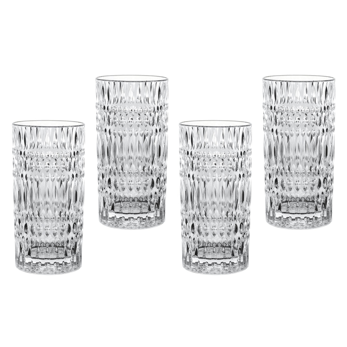 Nachtmann - Ethno Longdrink Set/4 Nachtmann - Crystal House
