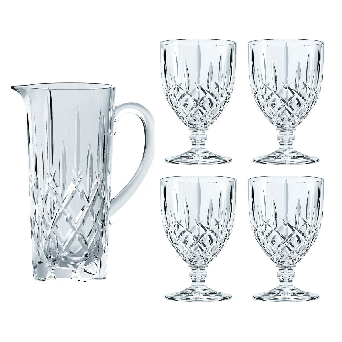 Nachtmann - Noblesse 5 Piece Pitcher Set Nachtmann - Crystal House