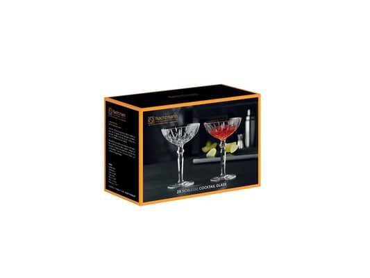 Nachtmann - Noblesse Cocktail Glass Set/2 6.3 Oz Nachtmann