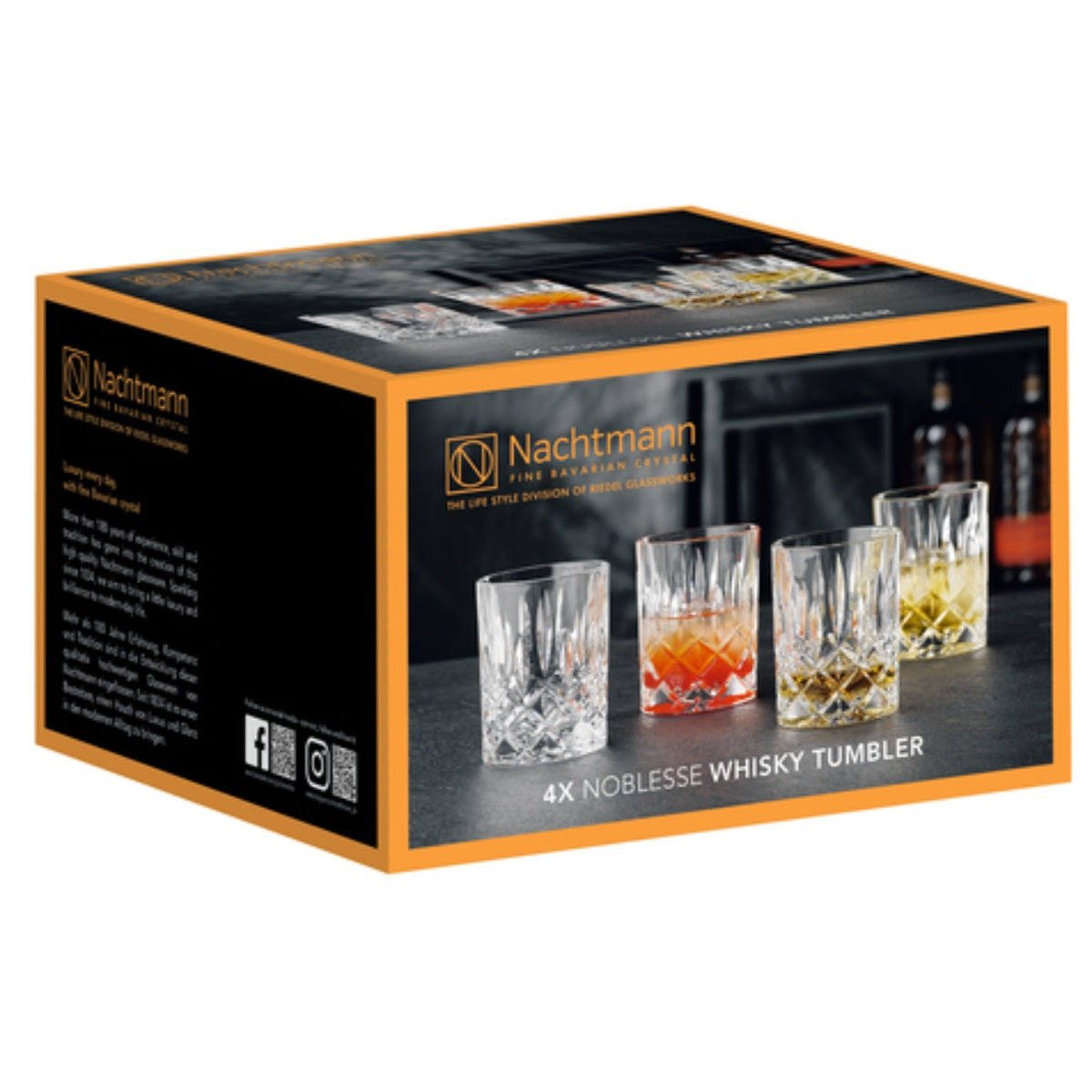Nachtmann - Noblesse Whisky Tumbler Set/4 Nachtmann - Crystal House