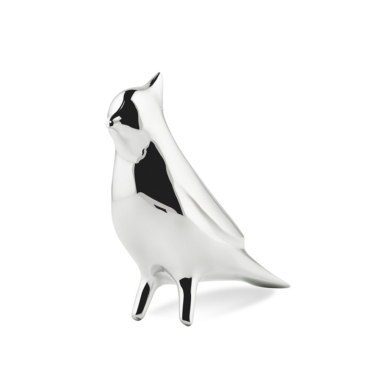 Nambé Cardinal Figurine – Alloy Bird Sculpture for Home Décor Nambé- Crystal House