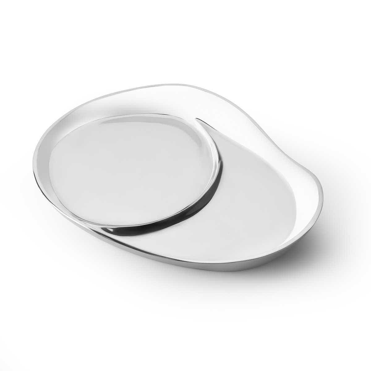 Nambé Ceva Cheese Board – Luxury Serveware & Entertaining Centerpiece & Custom Engraved Gift Nambé- Crystal House