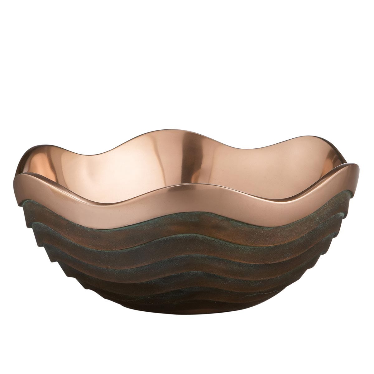 Nambe Copper Canyon Large Bowl – Luxury Corporate & Wedding Serveware Gift Nambé- Crystal House