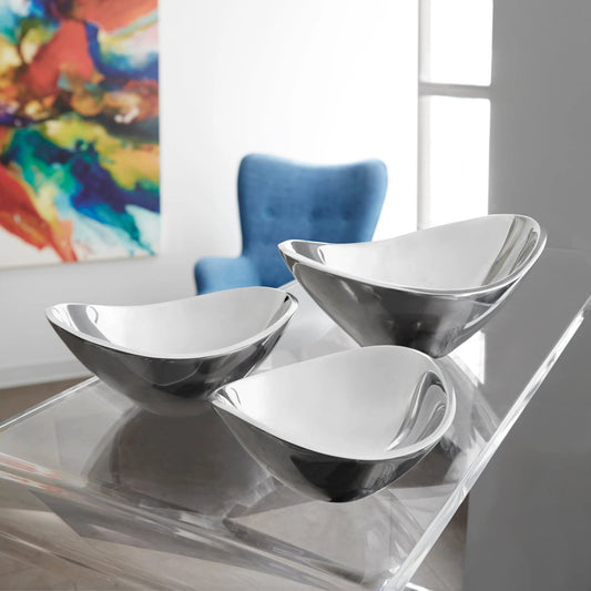 Nambe Entertaining Butterfly Bowl - 9'' Nambé