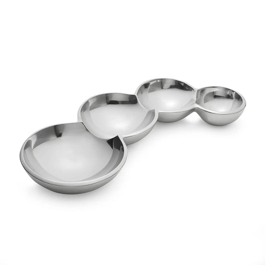 Nambe Entertaining Caterpillar Condiment Nambé