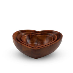 Nambe Entertaining Eat your heart out Set of 3 Nesting Bowls Nambé