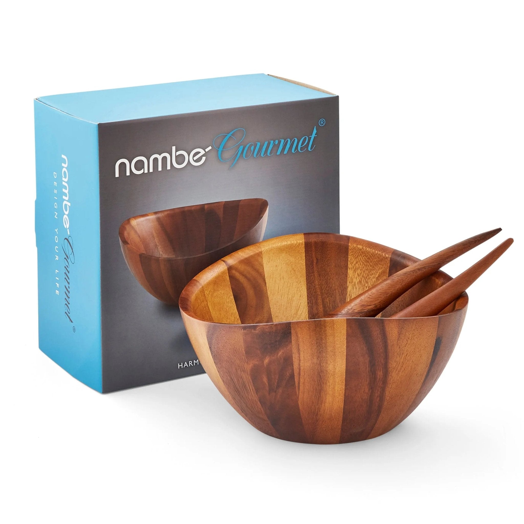 Nambe Entertaining Harmony 3-Piece Salad Set Nambé