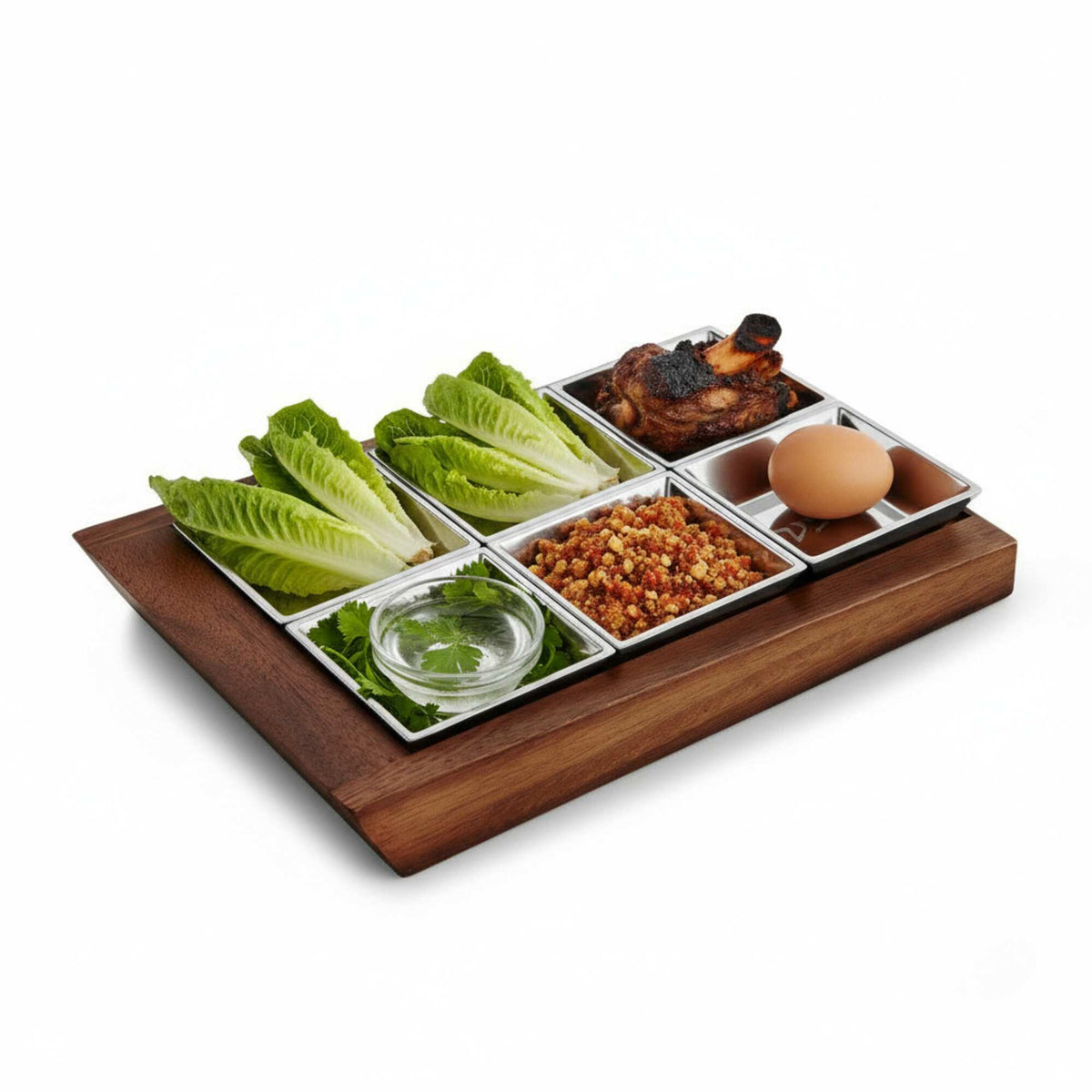 Nambé Geo Seder Plate – Luxury Judaica Passover Centerpiece Nambé - Crystal House