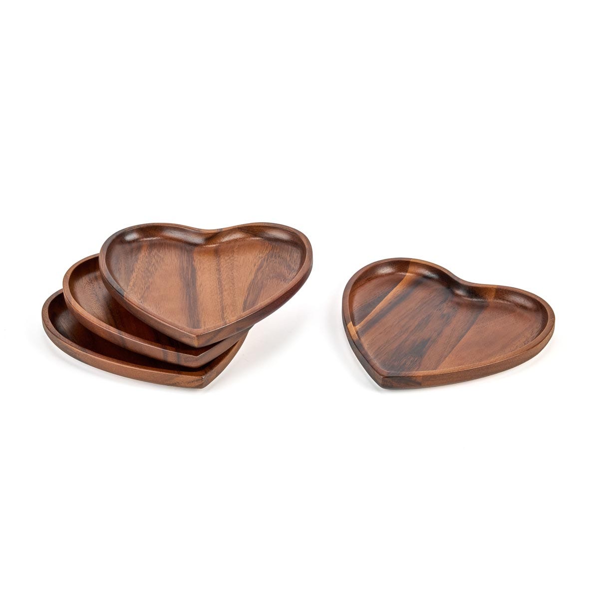 Nambe Heart Appetizer Plates – Luxury Crystal Gifts for Corporate & Weddings Nambé- Crystal House