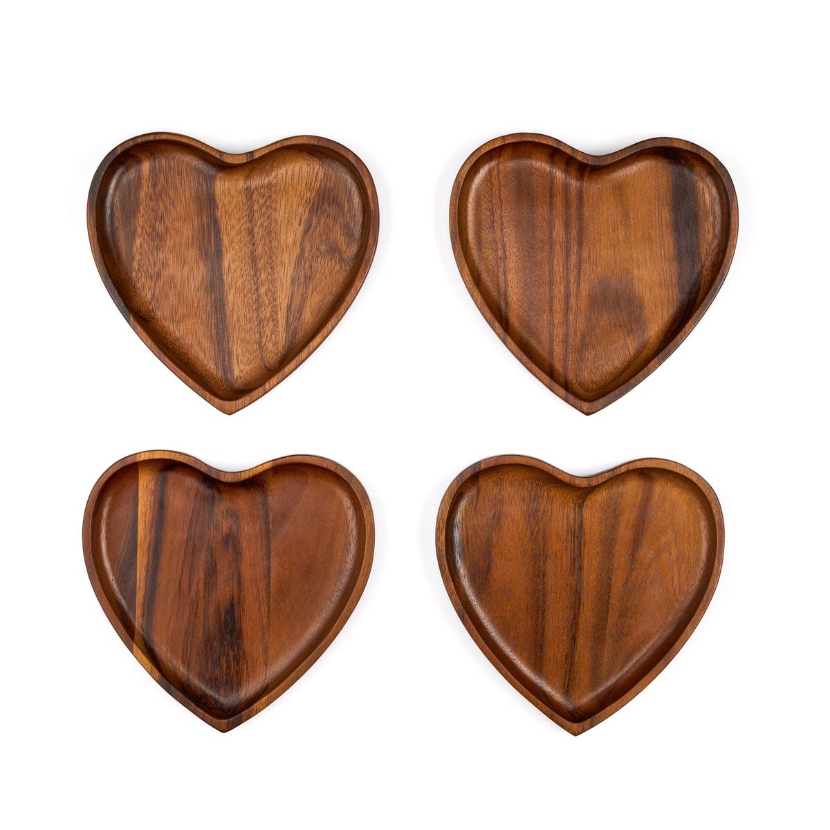 Nambe Heart Appetizer Plates – Luxury Crystal Gifts for Corporate & Weddings Nambé- Crystal House