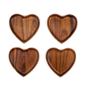 Nambe Heart Appetizer Plates – Luxury Crystal Gifts for Corporate & Weddings Nambé- Crystal House