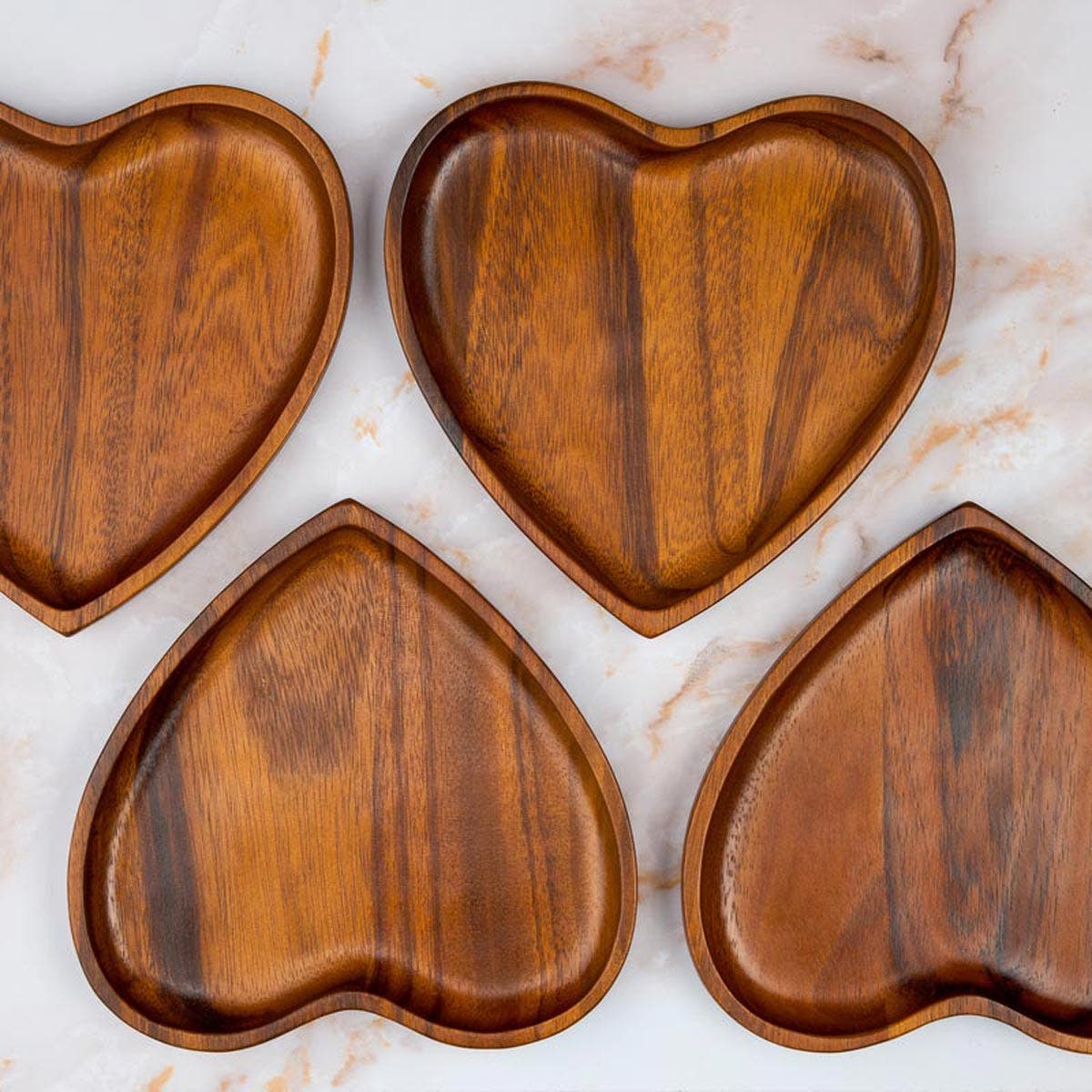 Nambe Heart Appetizer Plates – Luxury Crystal Gifts for Corporate & Weddings Nambé- Crystal House