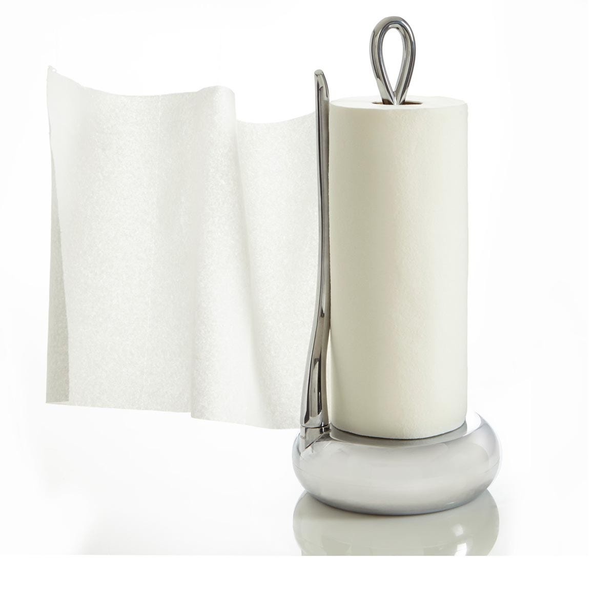 Nambe Loop Towel Holder – Luxury Crystal Gifts for Corporate & Weddings Nambé- Crystal House