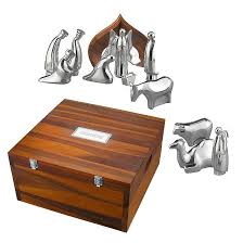 Nambé Nativity Storage Box – Luxury Holiday Keepsake & Family Heirloom Nambé - Crystal House