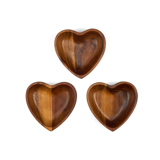 Nambe Small Heart Bowls – Luxury Crystal Gifts for Corporate & Weddings Nambé- Crystal House