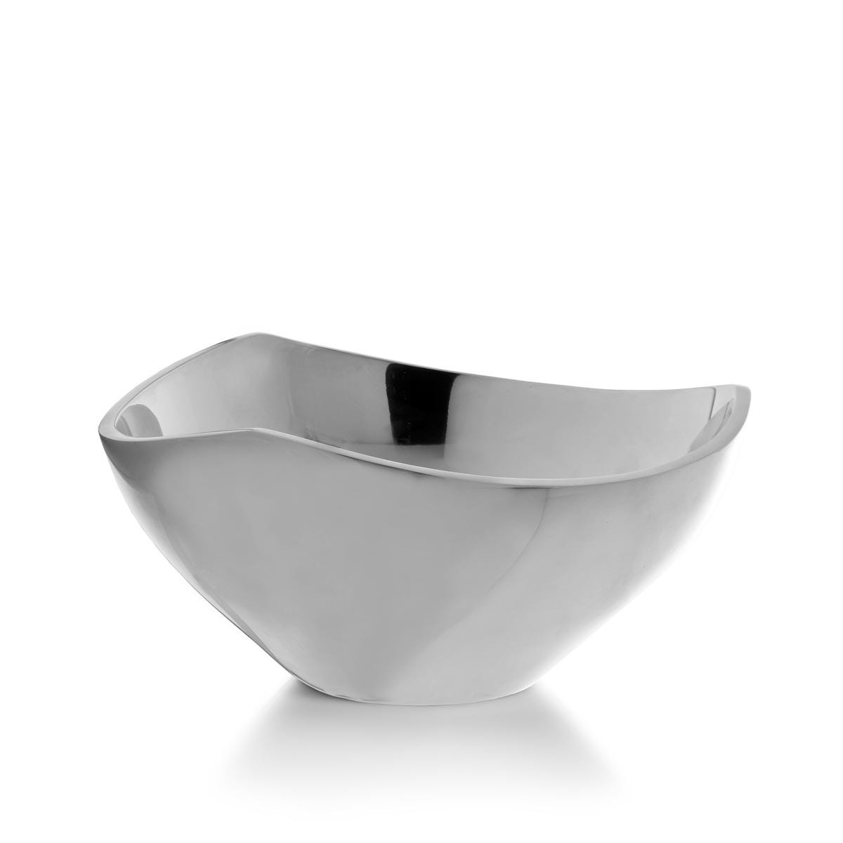 Nambe Tri-Corner Alloy Bowl – Luxury Corporate & Wedding Serveware Gift Nambé- Crystal House