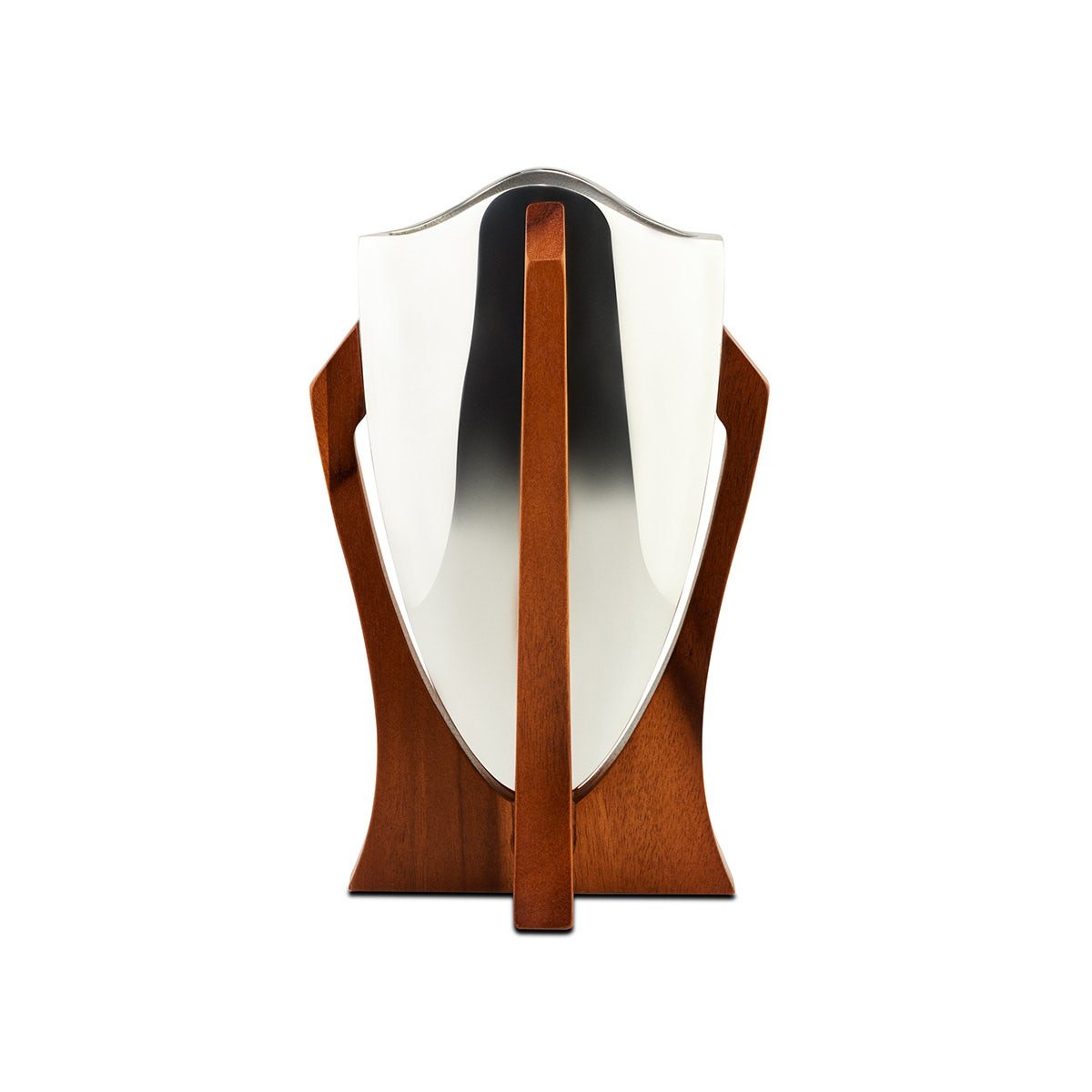 Nambé Tribute Vase – Alloy & Acacia Wood Designer Flower Vase Nambé- Crystal House