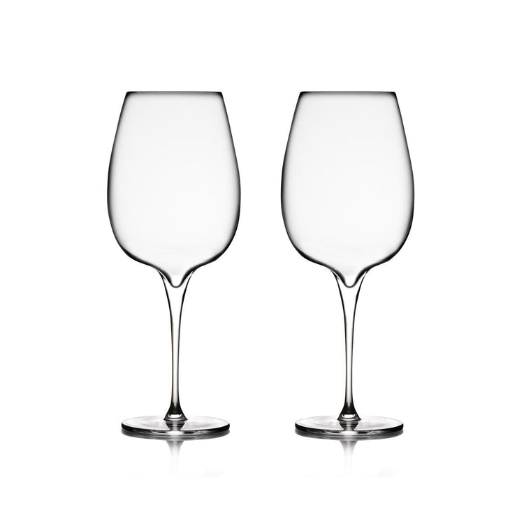 Nambe Vie Cabernet Glasses Set of 2 – Luxury Wedding Gift Ideas Nambé- Crystal House