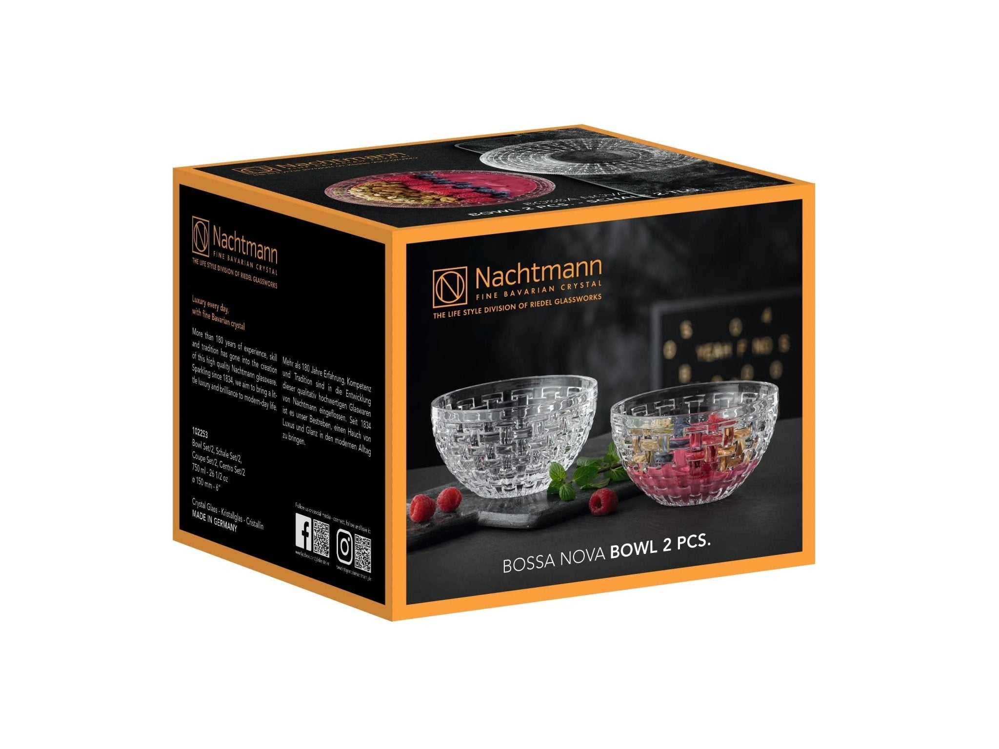 Natchmann - Bossa Nova Bowl 15cm Set/2 Nachtmann