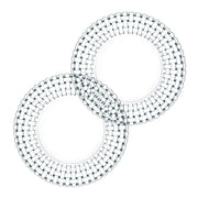 Natchmann - Bossa Nova Large Plates Set of 2 Nachtmann - Crystal House