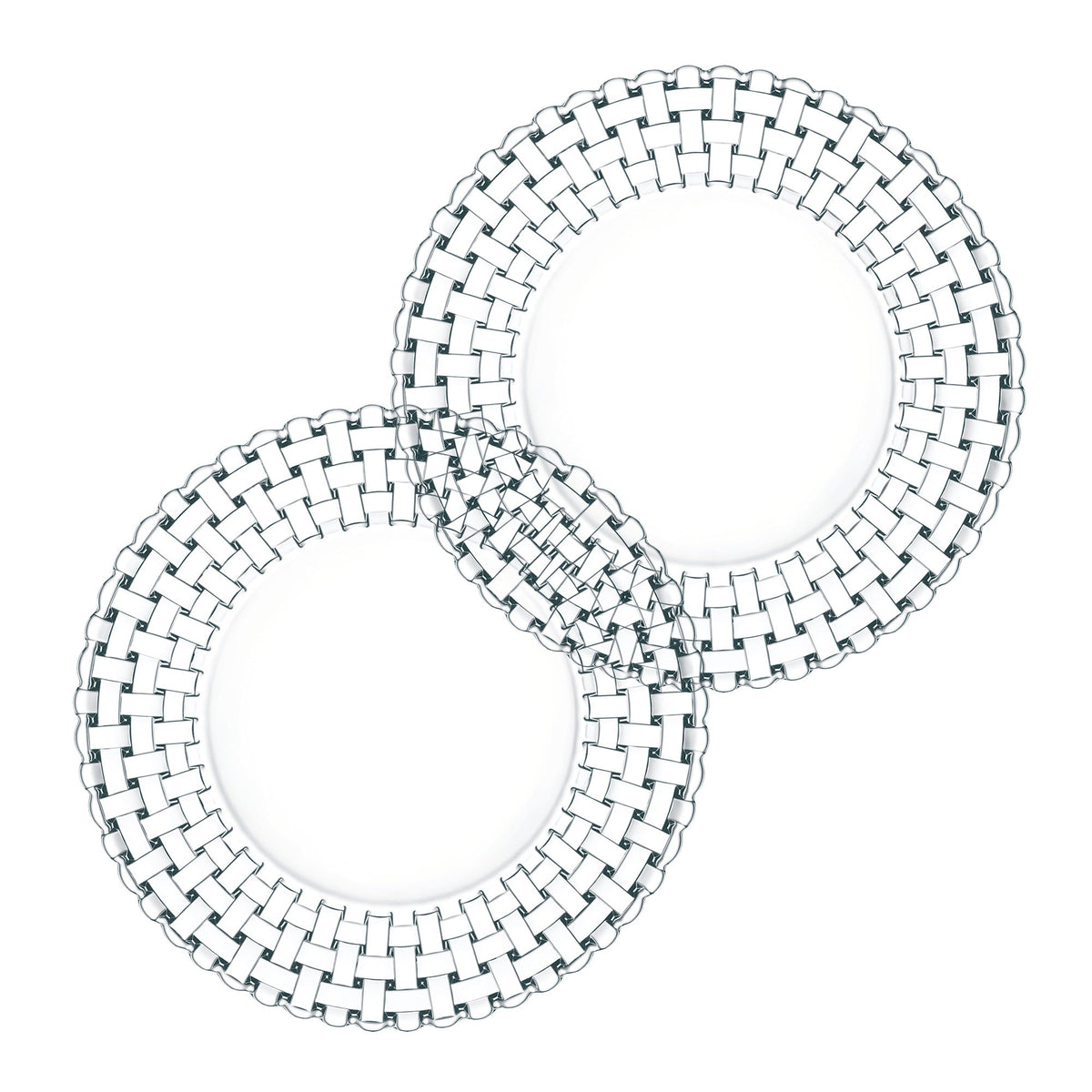 Natchmann - Bossa Nova Large Plates Set of 2 Nachtmann - Crystal House