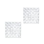 Natchmann - Bossa Nova Square Plates Set of 2 Nachtmann - Crystal House