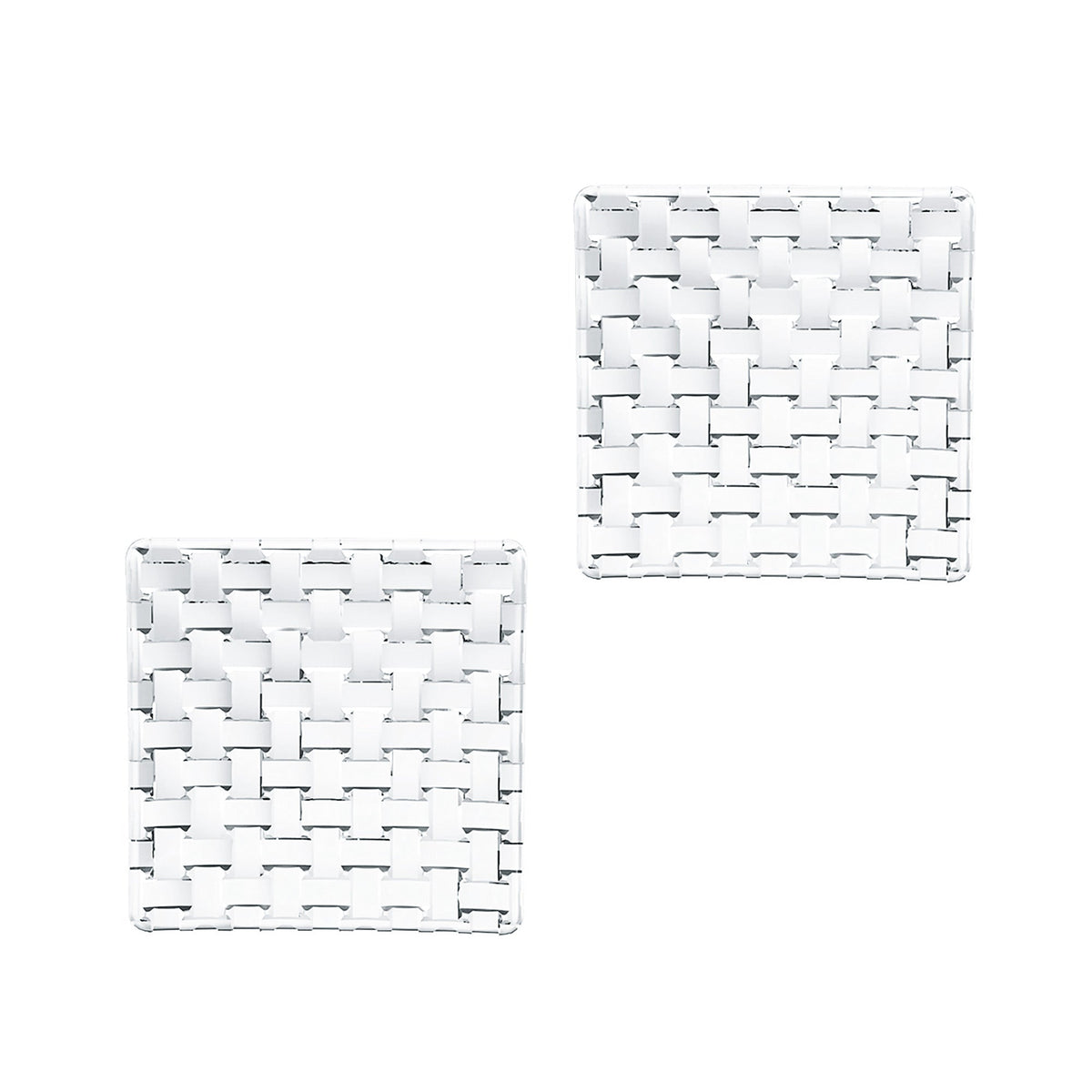 Natchmann - Bossa Nova Square Plates Set of 2 Nachtmann - Crystal House