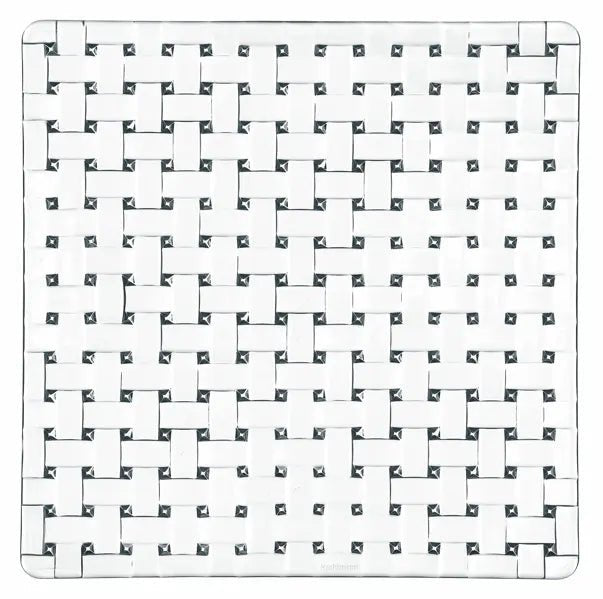 Natchmann - Bossa Nova Square Platter Set/2 8.3 In Nachtmann
