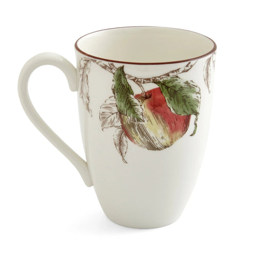 Natures Bounty - 17 fl.oz. Mug, Apple Portmeirion - Crystal House