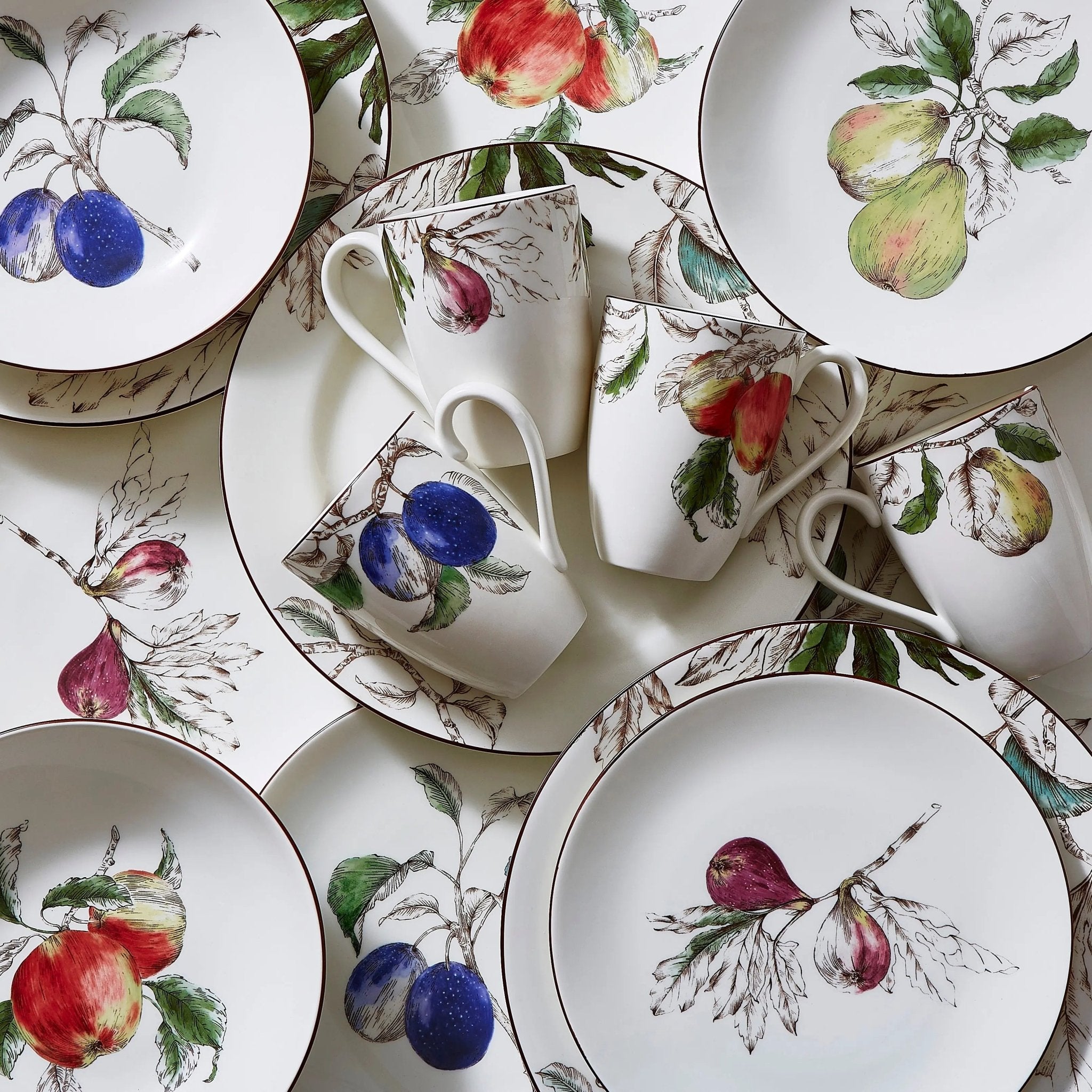 Natures Bounty - 17 fl.oz. Mug, Plum Portmeirion - Crystal House