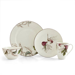 Nature's Bounty Dinnerware 4 pc Place Setting (Fig) Portmeirion - Crystal House