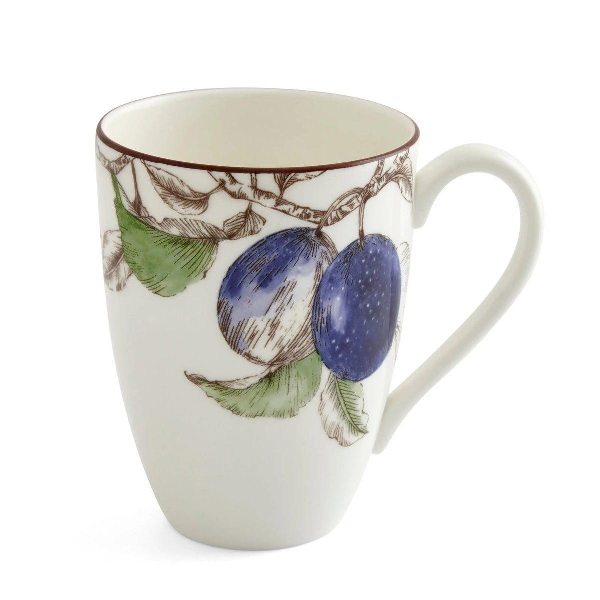 Nature's Bounty Dinnerware 4 pc Place Setting (Plum) Portmeirion - Crystal House