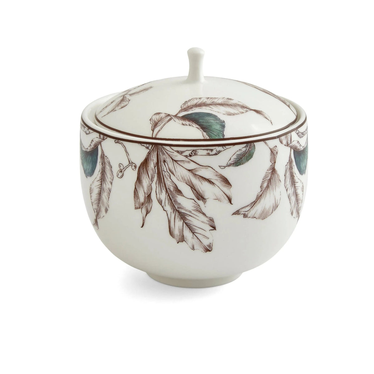 Nature's Bounty Dinnerware Covered Sugar Portmeirion - Crystal House