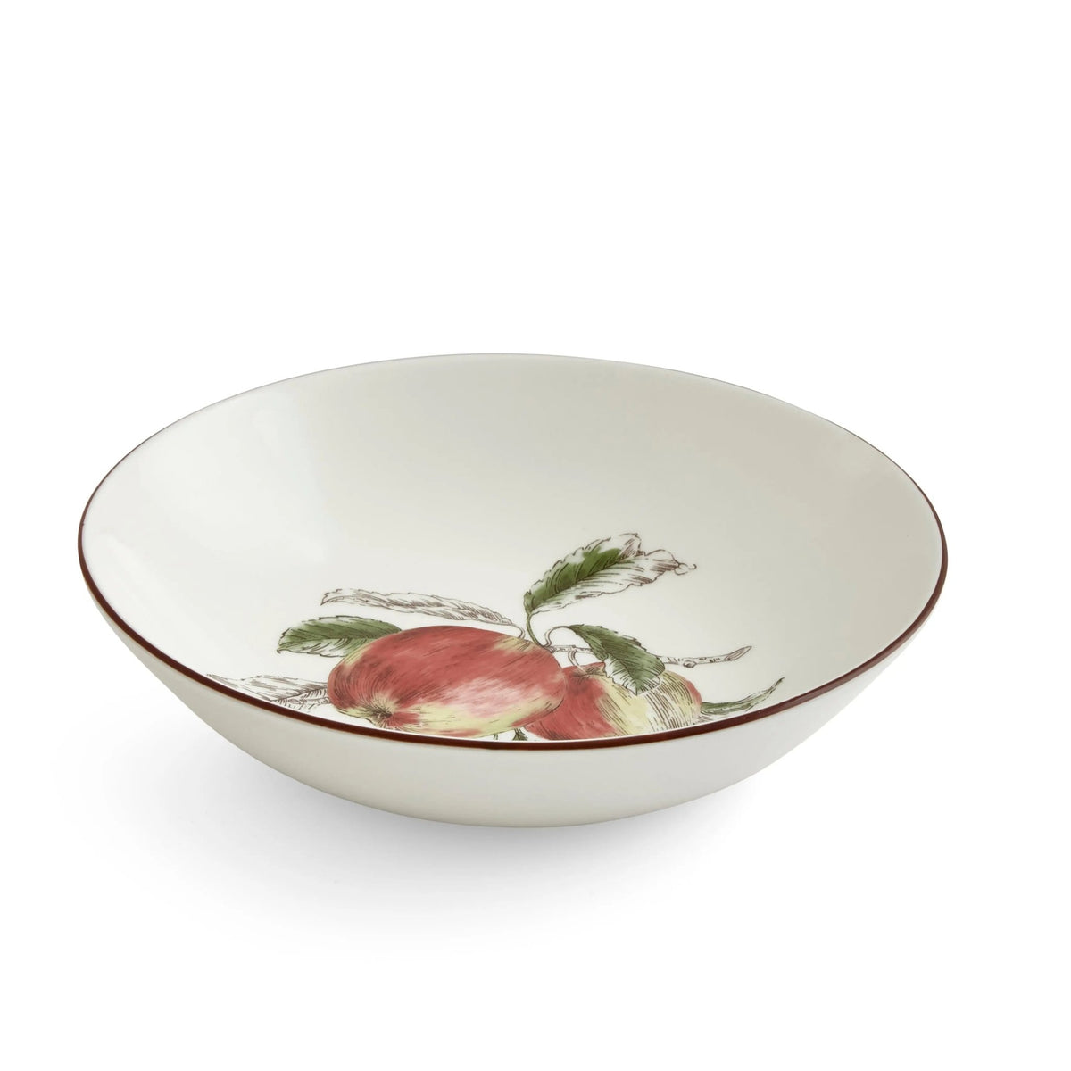 Nature's Bounty Dinnerware Pasta Bowl (Apple) Portmeirion - Crystal House