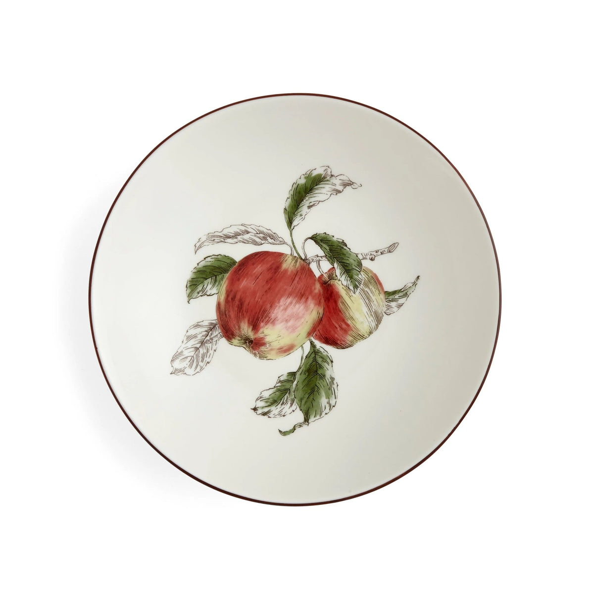 Nature's Bounty Dinnerware Pasta Bowl (Apple) Portmeirion - Crystal House