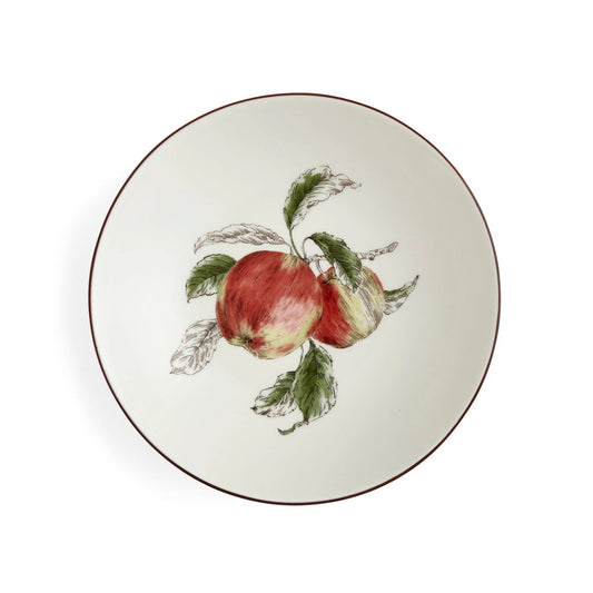 Nature's Bounty Dinnerware Pasta Bowl (Apple) Portmeirion - Crystal House