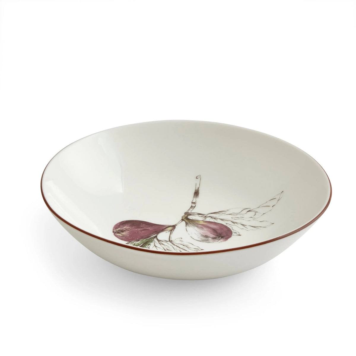 Nature's Bounty Dinnerware Pasta Bowl (Fig) Portmeirion - Crystal House