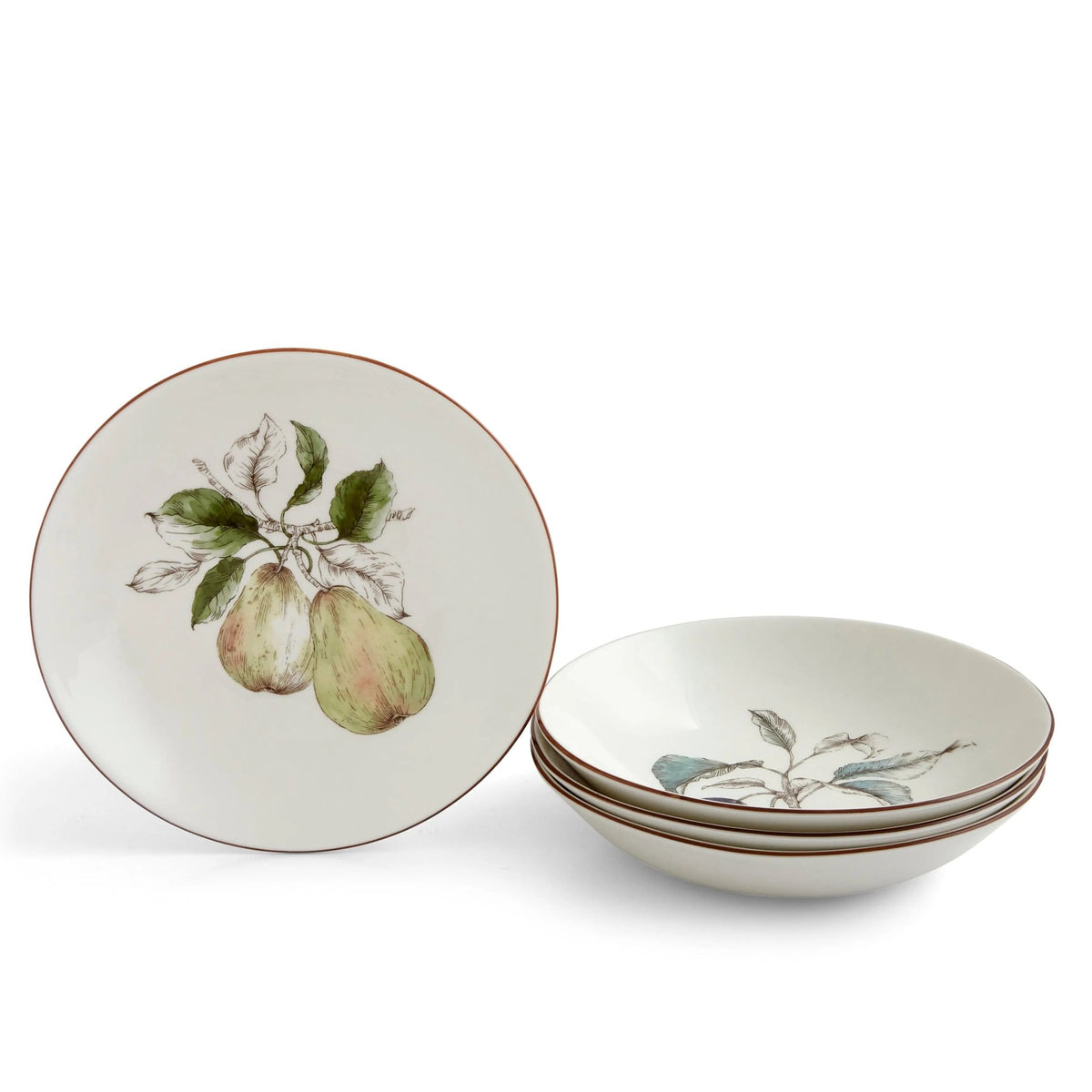 Nature's Bounty Dinnerware Pasta Bowl (Pear) Portmeirion - Crystal House