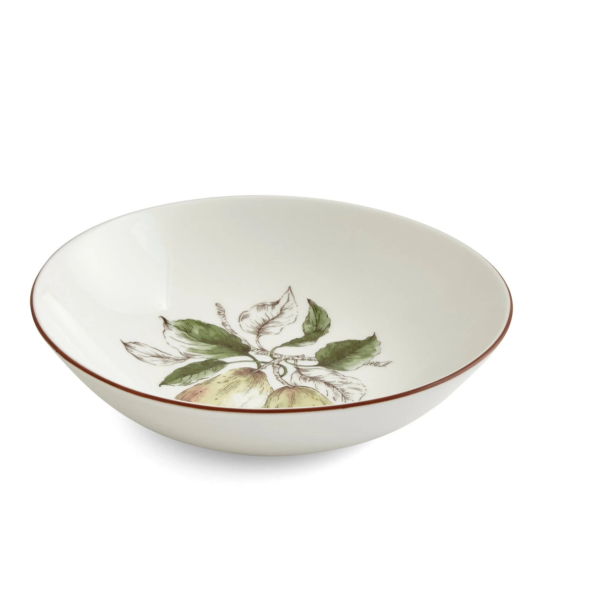 Nature's Bounty Dinnerware Pasta Bowl (Pear) Portmeirion - Crystal House