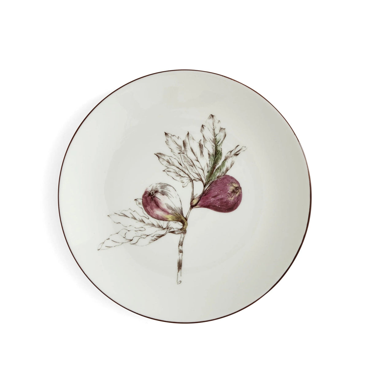 Nature's Bounty Dinnerware Salad Plate (Fig) Portmeirion - Crystal House