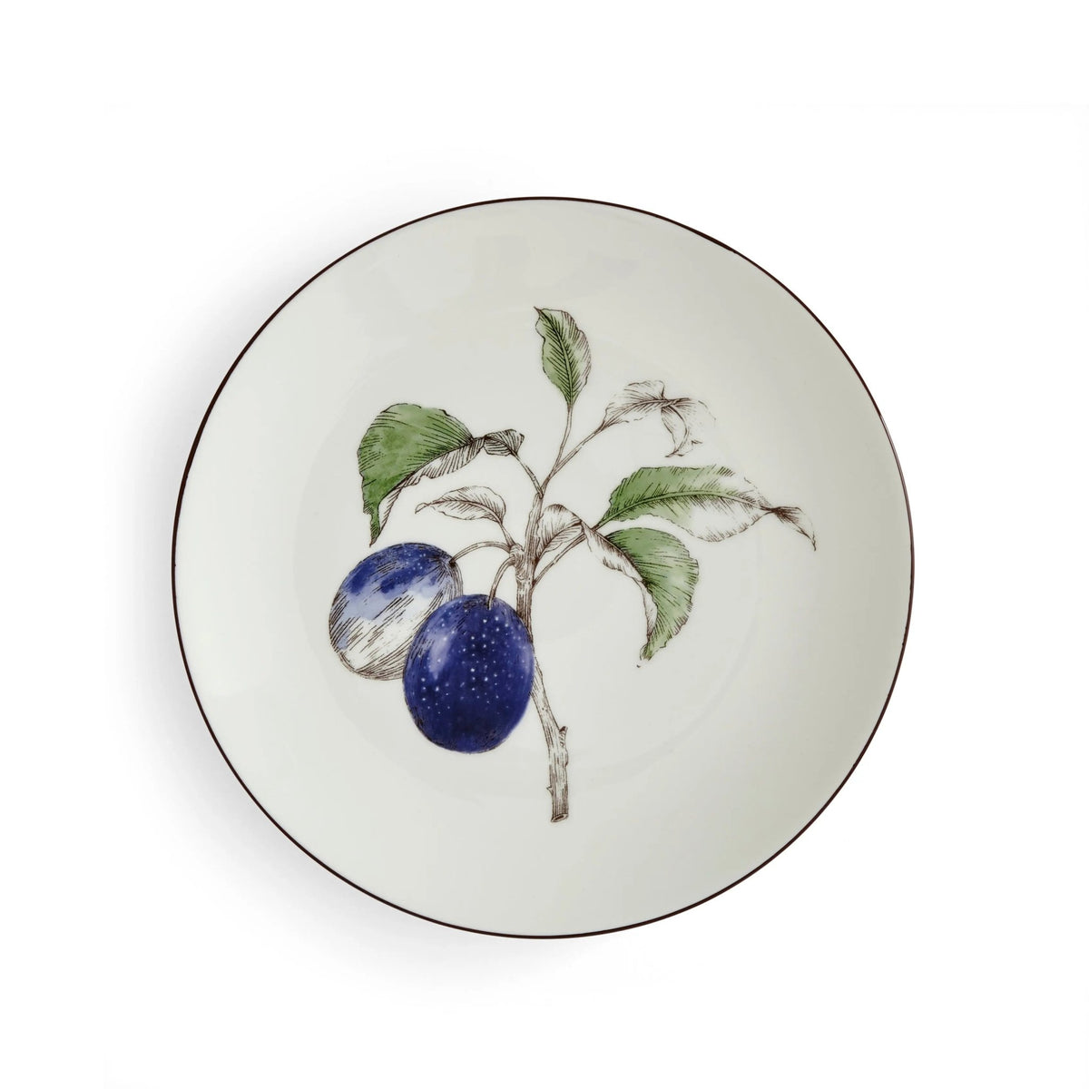 Nature's Bounty Dinnerware Salad Plate (Plum) Portmeirion - Crystal House