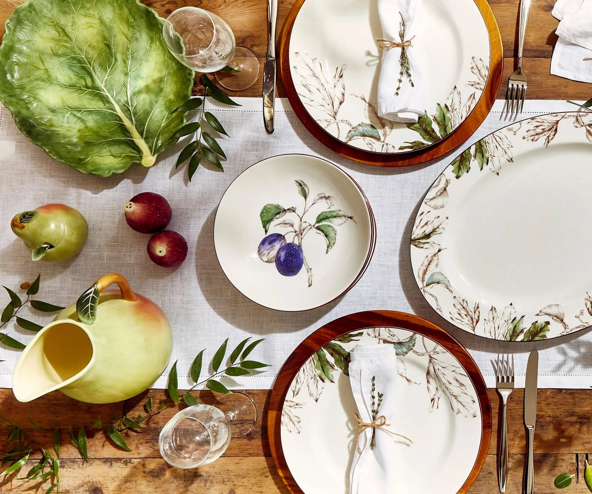 Nature's Bounty Dinnerware Salad Plate (Plum) Portmeirion - Crystal House