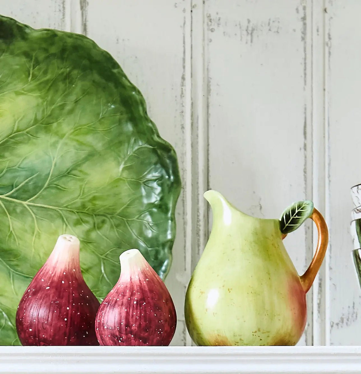 Natures Bounty - Figural Serveware Pear Creamer Portmeirion - Crystal House