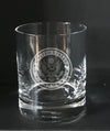 U.S Army logo engraved on Whiskey Glass